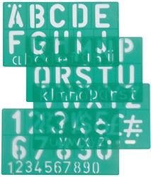 Linex lettersjabloon 30 mm