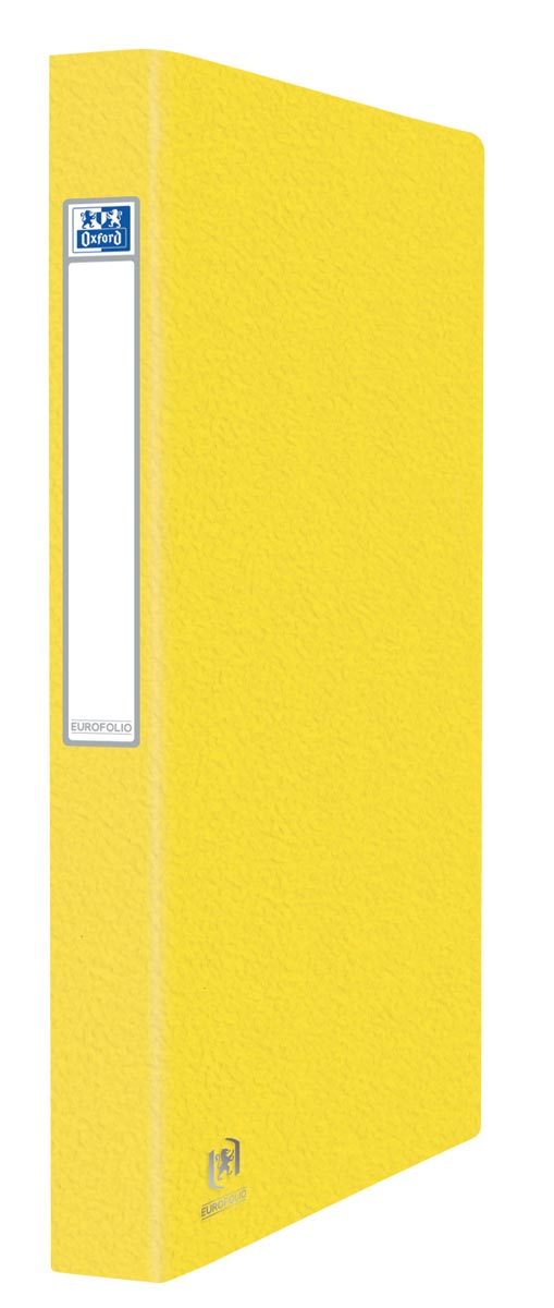 Elba Oxford Eurofolio ringmap, voor ft A4, 2 ringen, geel Elba Oxford Eurofolio ringmap, voor ft A4, 2 ringen, geel