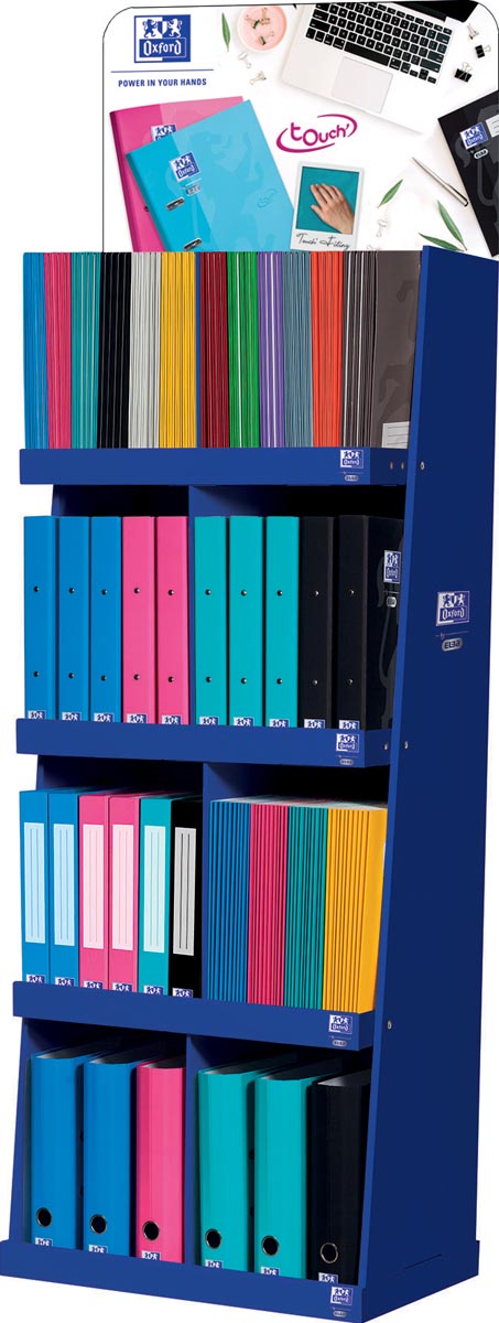 Oxford Touch floordisplay met 124 stuks Oxford Touch floordisplay met 124 stuks