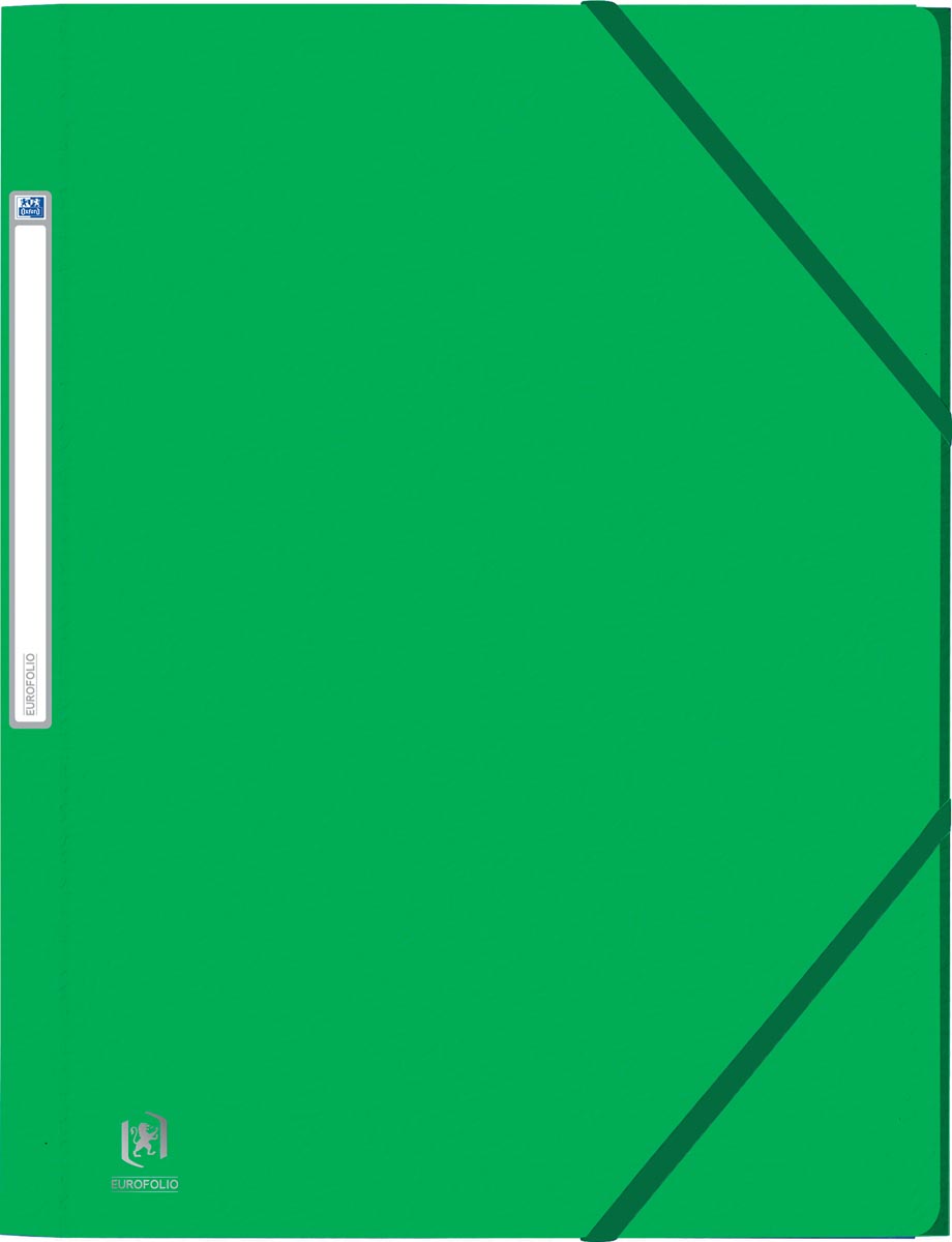 Elba Oxford Eurofolio elastomap, voor ft A4, groen Elba Oxford Eurofolio elastomap, voor ft A4, groen