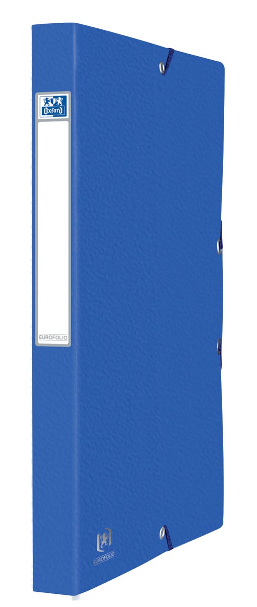 Elba elastobox Oxford Eurofolio rug van 2,5 cm, blauw afbeelding
