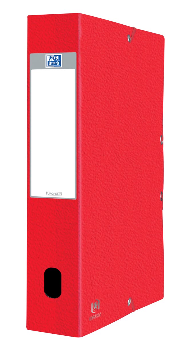 Elba elastobox Oxford Eurofolio rug van 6 cm, rood