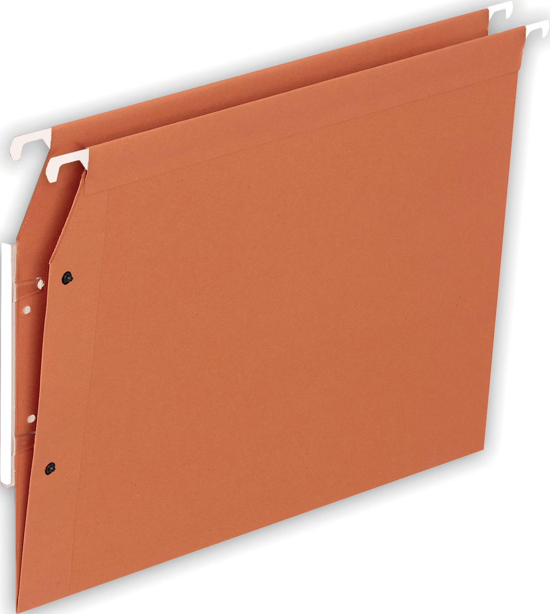 Pergamy hangmappen voor kasten ft A4, V bodem, oranje afbeelding