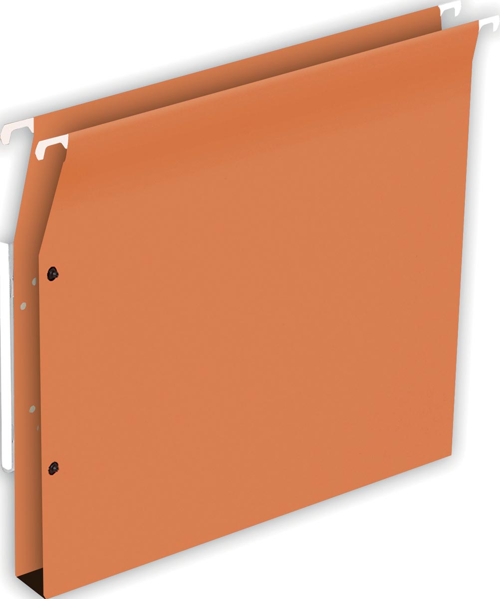 Pergamy hangmappen voor kasten ft A4, bodem 30 mm, oranje afbeelding