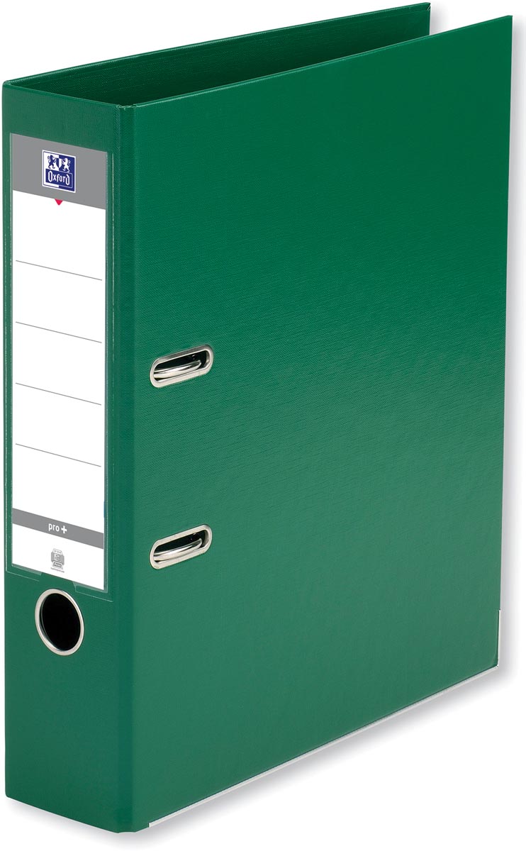 Oxford Smart Pro+ ordner, voor ft A4, rug 8 cm, groen