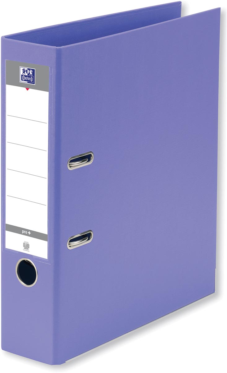 Oxford Smart Pro+ ordner, voor ft A4, rug 8 cm, paars