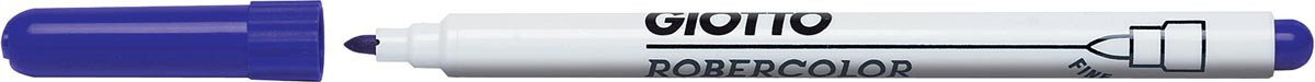 Giotto Robercolor whiteboardmarker fijn, ronde punt, blauw afbeelding