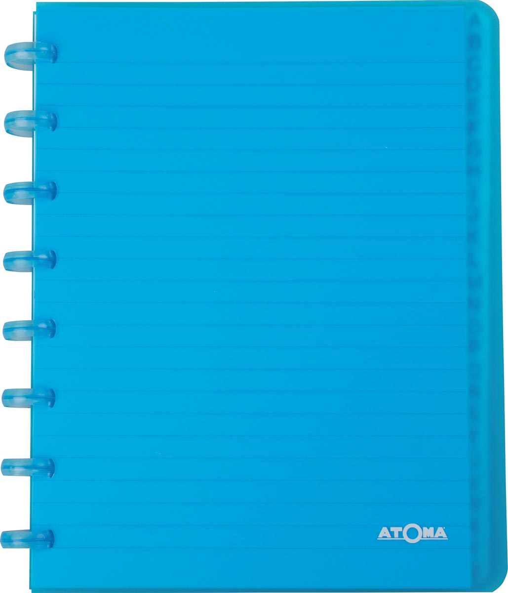 Atoma repertorium, ft A5, transparant, gelijnd afbeelding