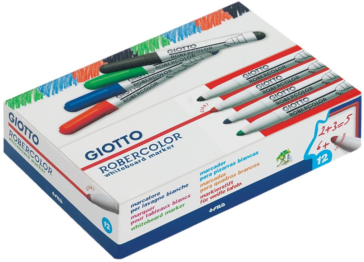 GIOTTO MAXI FLUO ESTUCHE DE 8 UNIDADES
