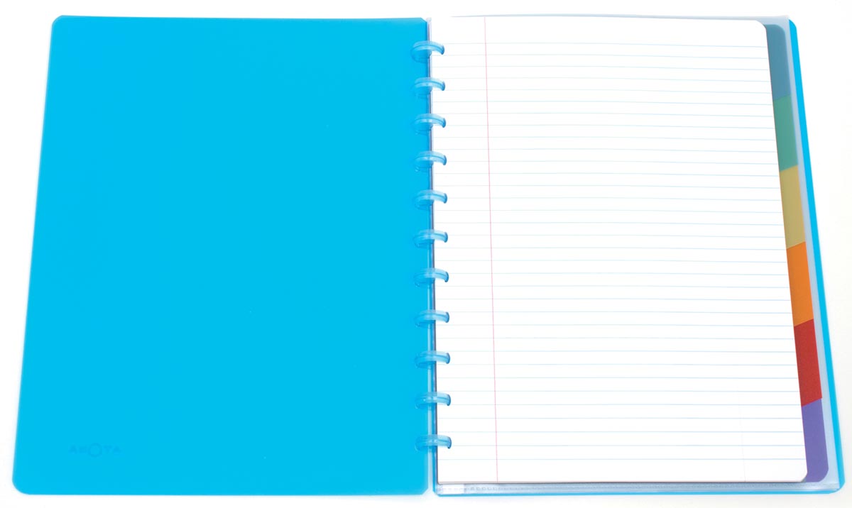 Atoma Schrift Met Tabbladen Trendy Ft A4 Gelijnd Geassorteerde Kleuren huismerk kopen in de aanbieding Atoma Schrift Met Tabbladen Trendy Ft A4 Gelijnd Geassorteerde Kleuren huismerk kopen in de aanbieding