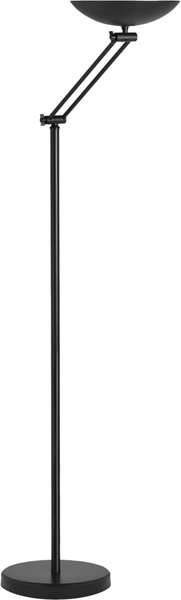 Unilux vloerlamp Dely 2.0 Articulated, LED-lamp, zwart