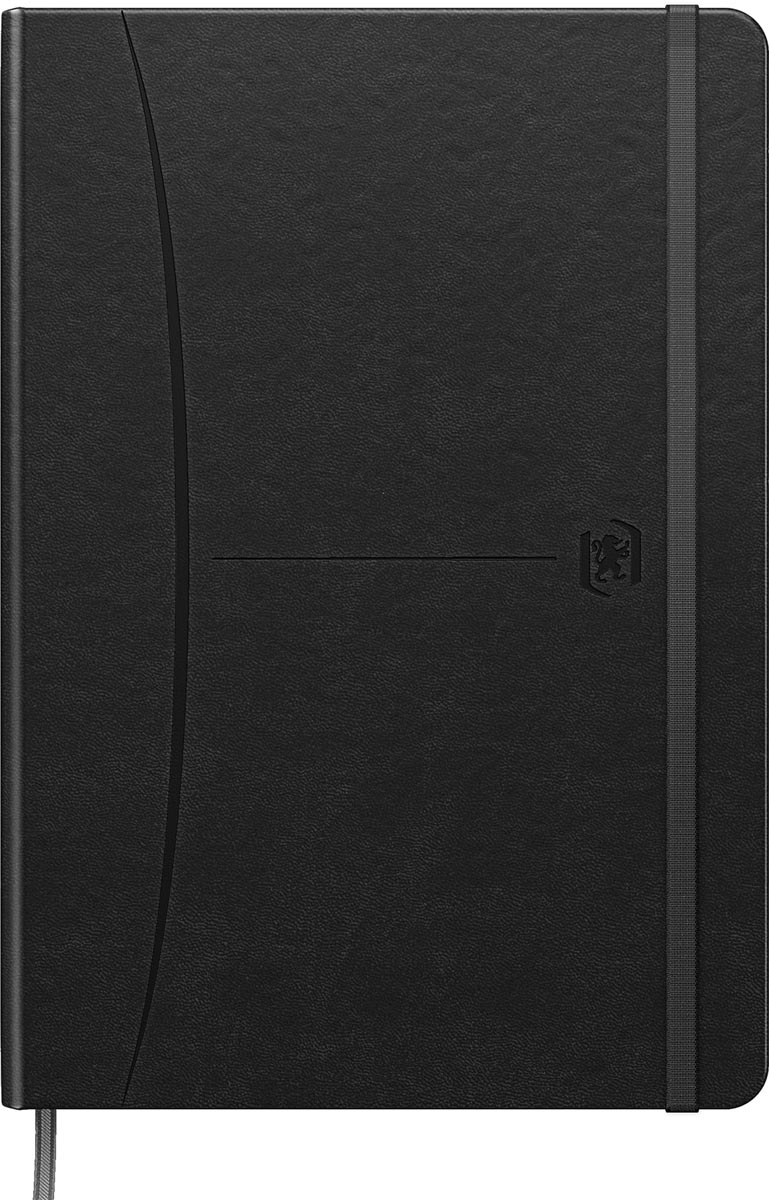 Oxford Signature Smart Journal, ft A5, gelijnd, zwart afbeelding
