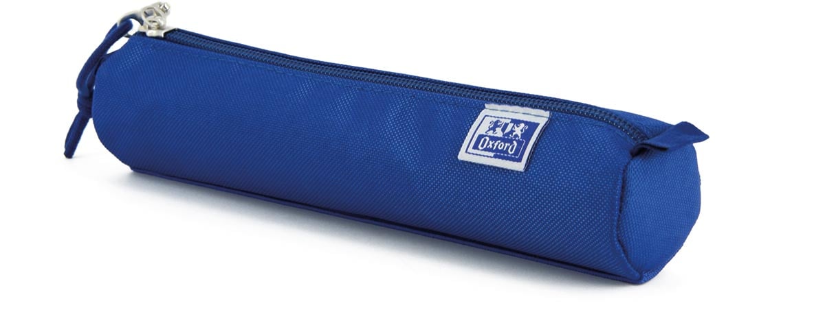 Oxford - Etui - Blauw - Rond - 22cm