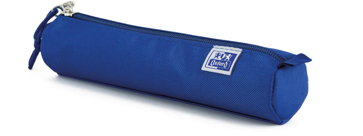 Oxford pennenzak, rond, blauw afbeelding
