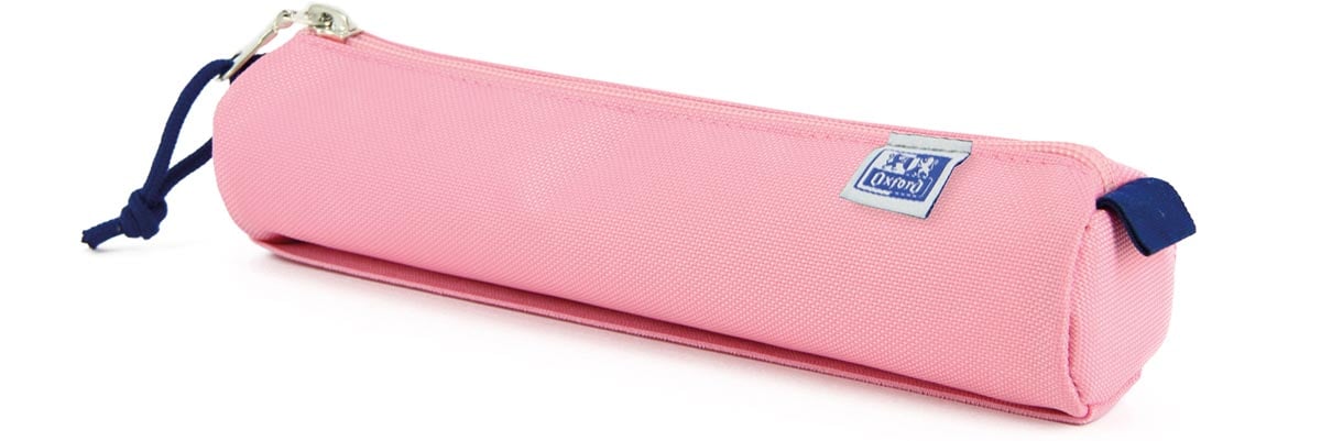 Oxford - Etui - Roze - Rond - 22cm