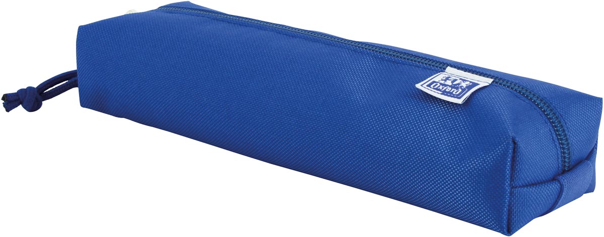 Oxford pennenzak, rechthoekig, blauw afbeelding