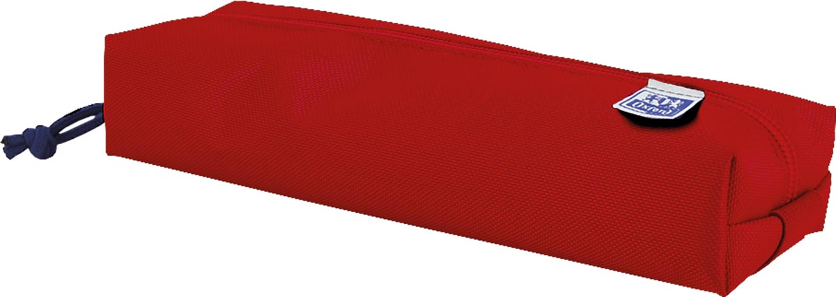 Oxford pennenzak, rechthoekig, rood afbeelding