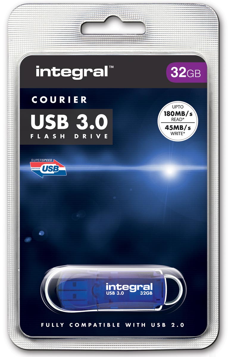Integral COURIER USB stick 3.0, 32 GB afbeelding