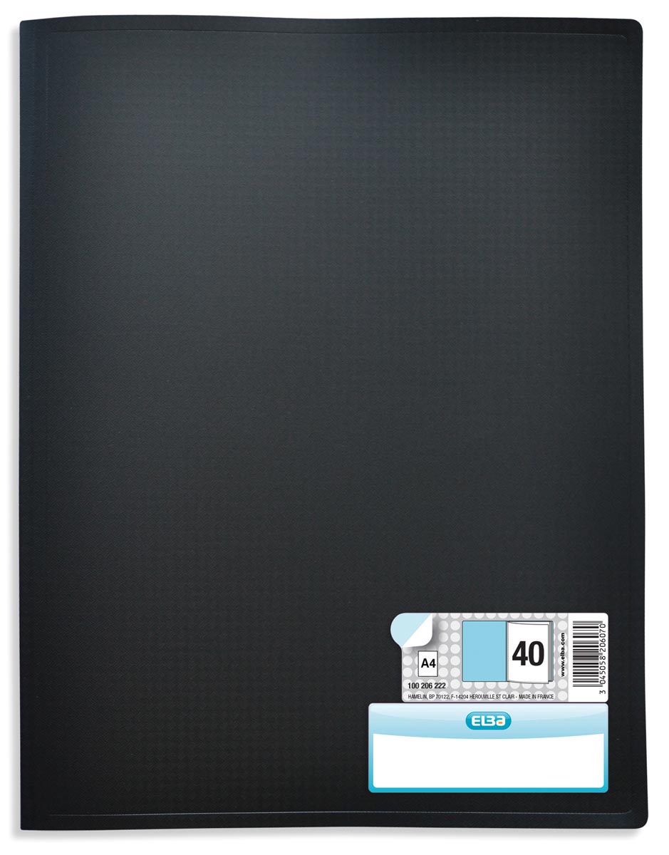 Elba Showalbum Memphis 40 Tassen Zwart huismerk kopen in de aanbieding