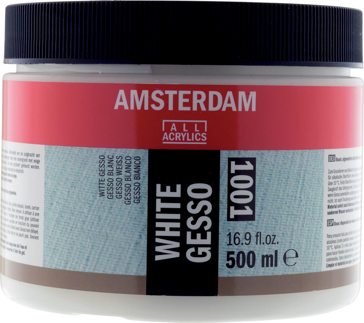 Amsterdam witte gesso, fles van 500 ml afbeelding