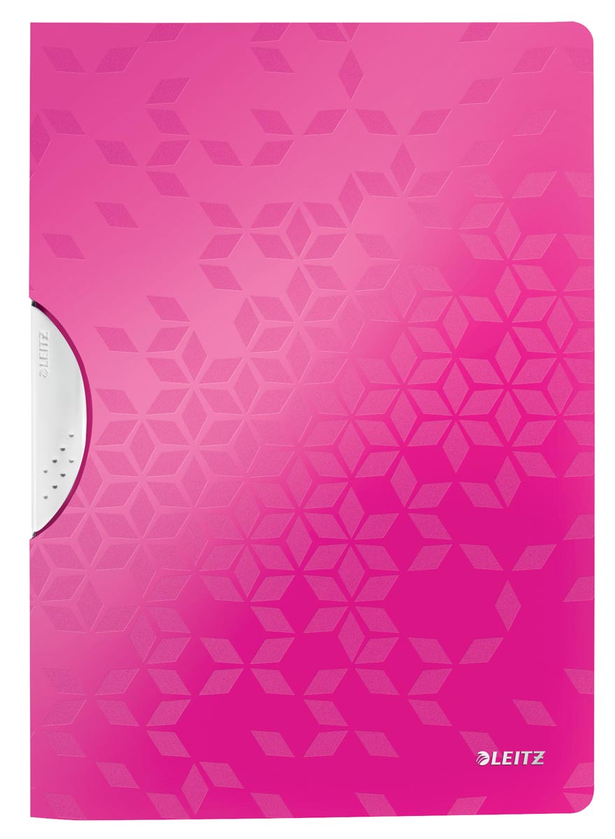 Leitz WOW klemmap Colorclip, ft A4, roze afbeelding