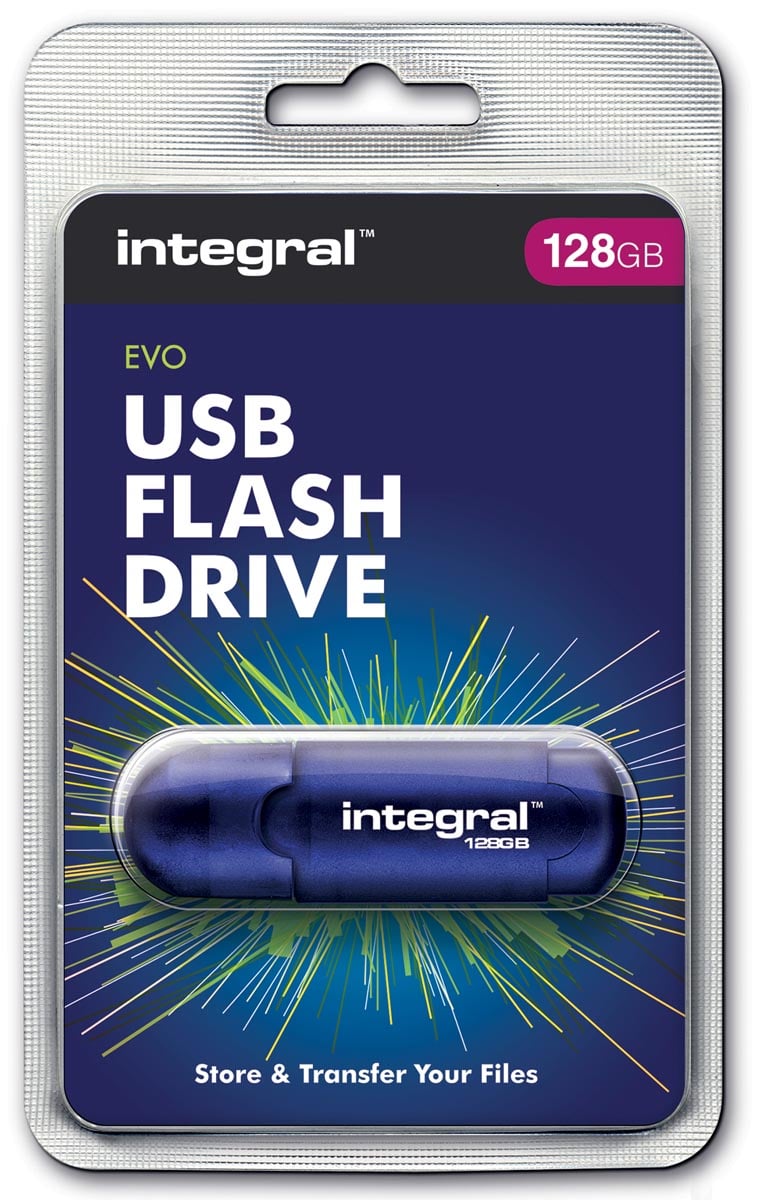Integral Evo USB 2.0 stick, 128 GB afbeelding