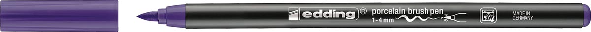 Edding porselein penseelstift e-4200, violet