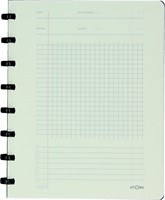 Atoma meetingbook, ft A5, zwart, geruit 5mm-2