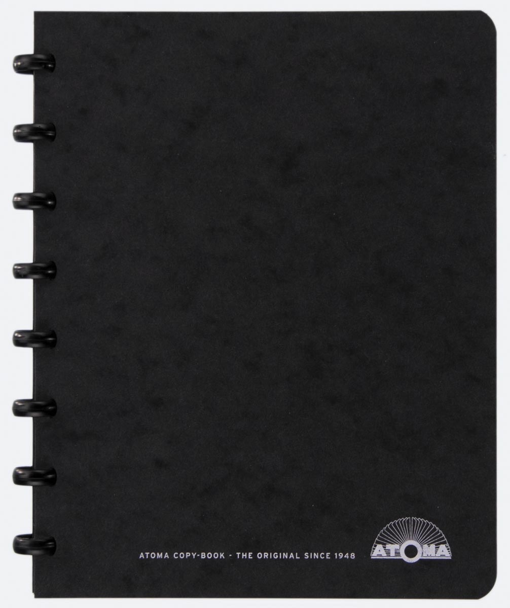 Atoma meetingbook, ft A5, zwart, geruit 5mm afbeelding