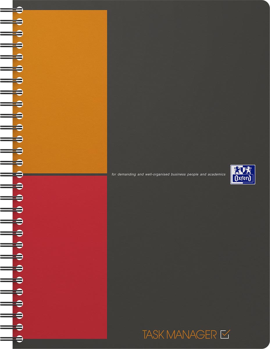 Oxford INTERNATIONAL taskmanager, 160 bladzijden, ft B5