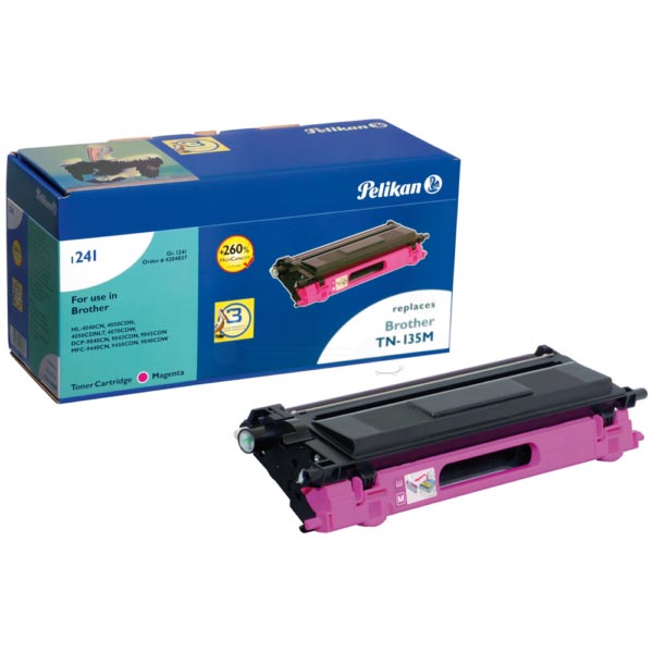 Pelikan Toner Magenta 4000 Paginas Voor Brother Oem Tn 135M huismerk kopen in de aanbieding
