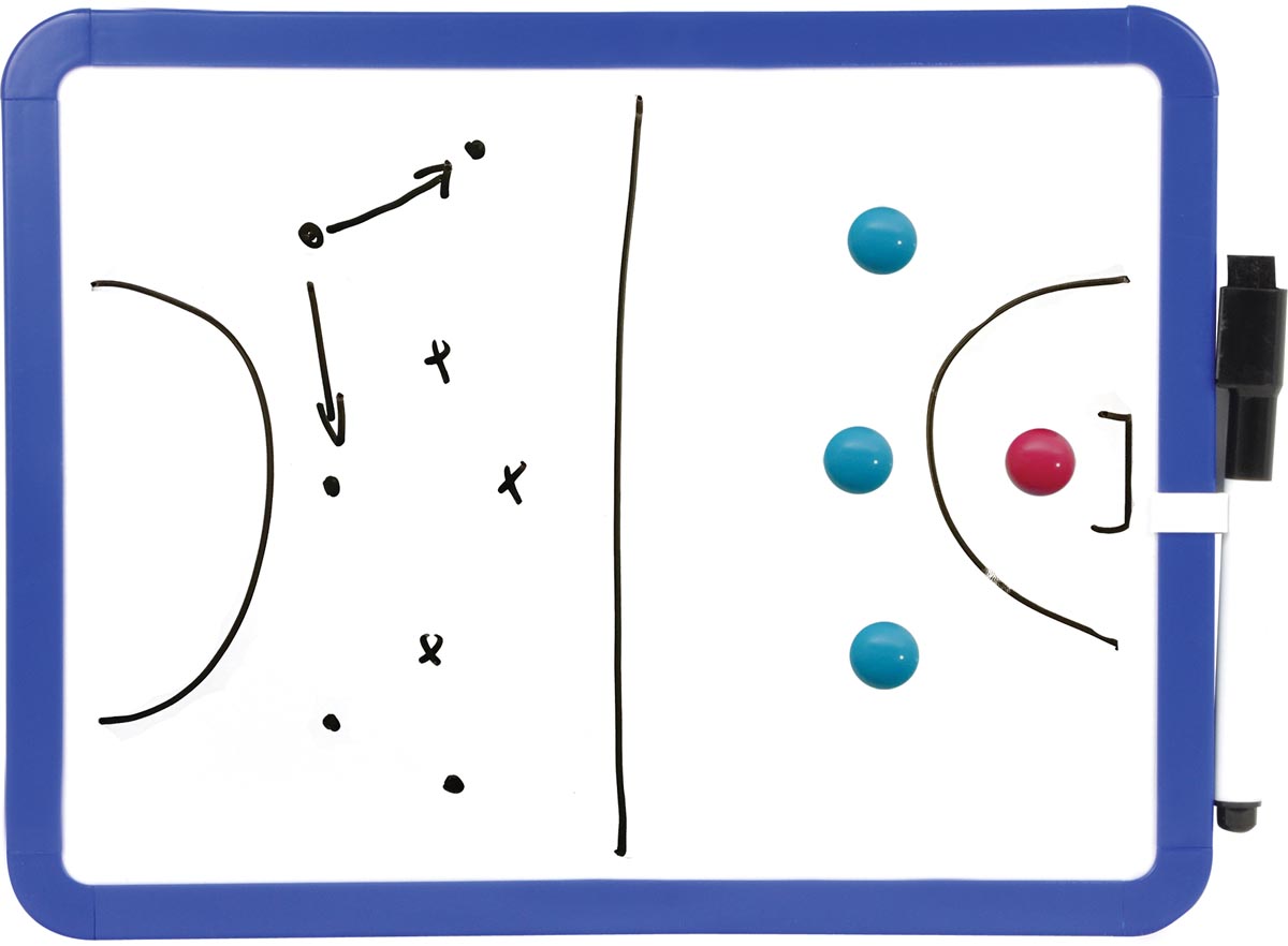 Desq Magnetisch Witbord, ft 28,5 x 21,5 cm, dubbelzijdig