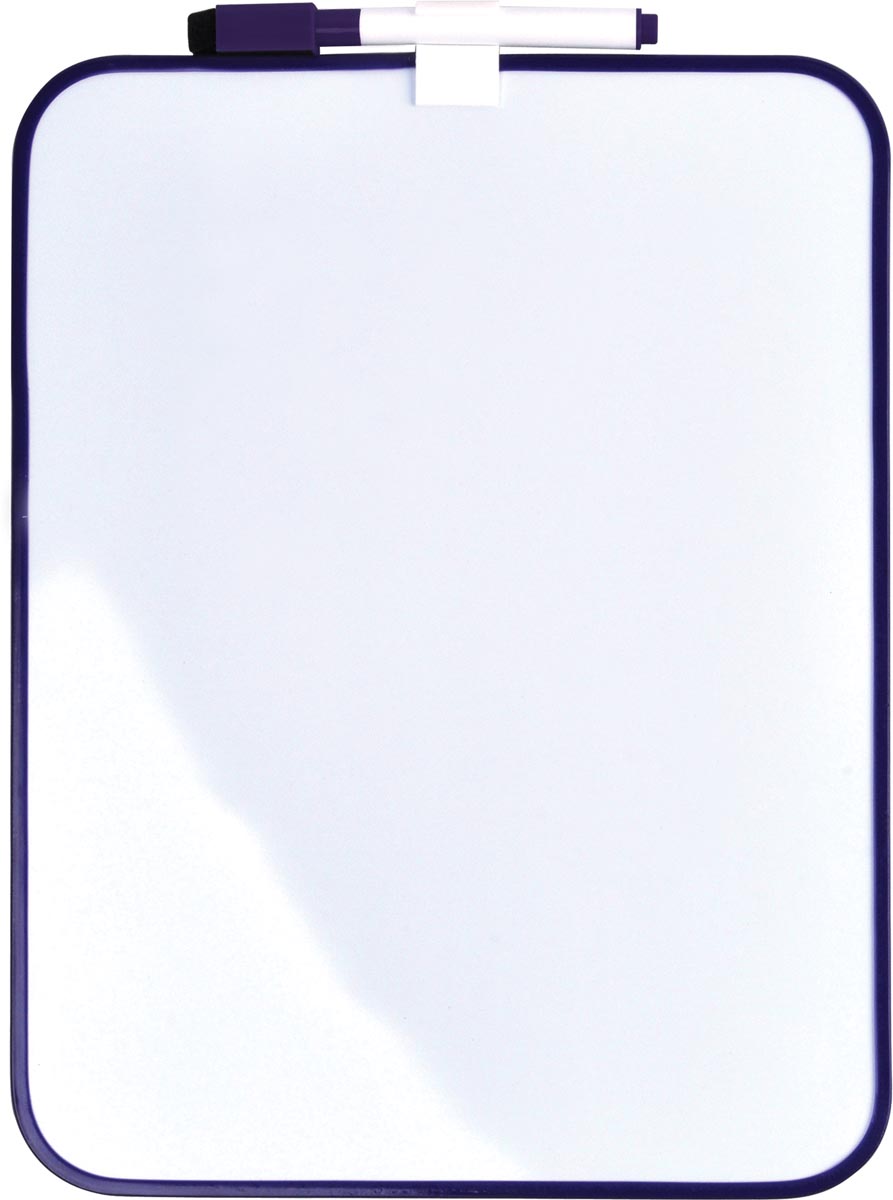 Desq Magnetisch witbord, ft 21,5 x 28 cm, paars