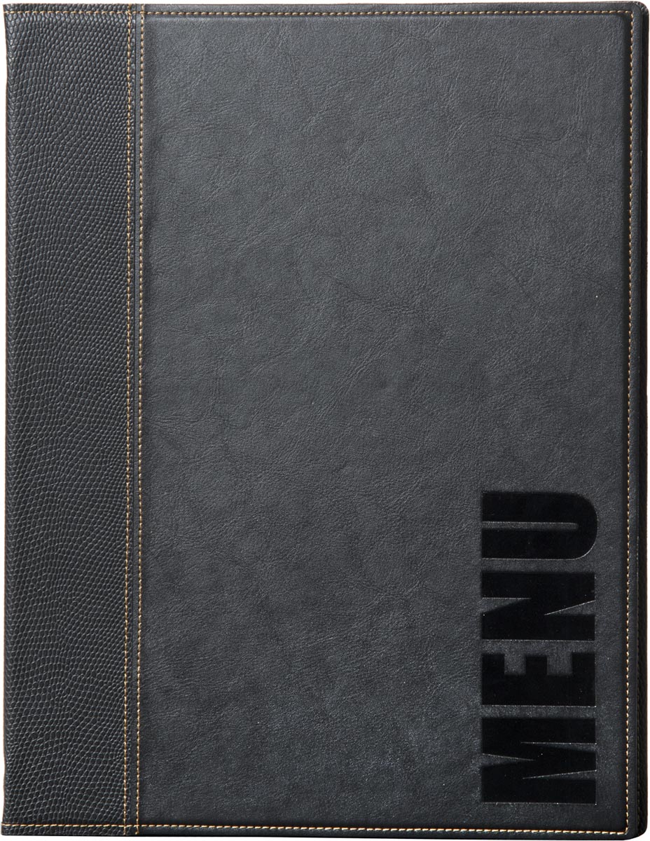 Securit Menukaart Trendy Ft A4 Zwart huismerk kopen in de aanbieding Securit Menukaart Trendy Ft A4 Zwart huismerk kopen in de aanbieding