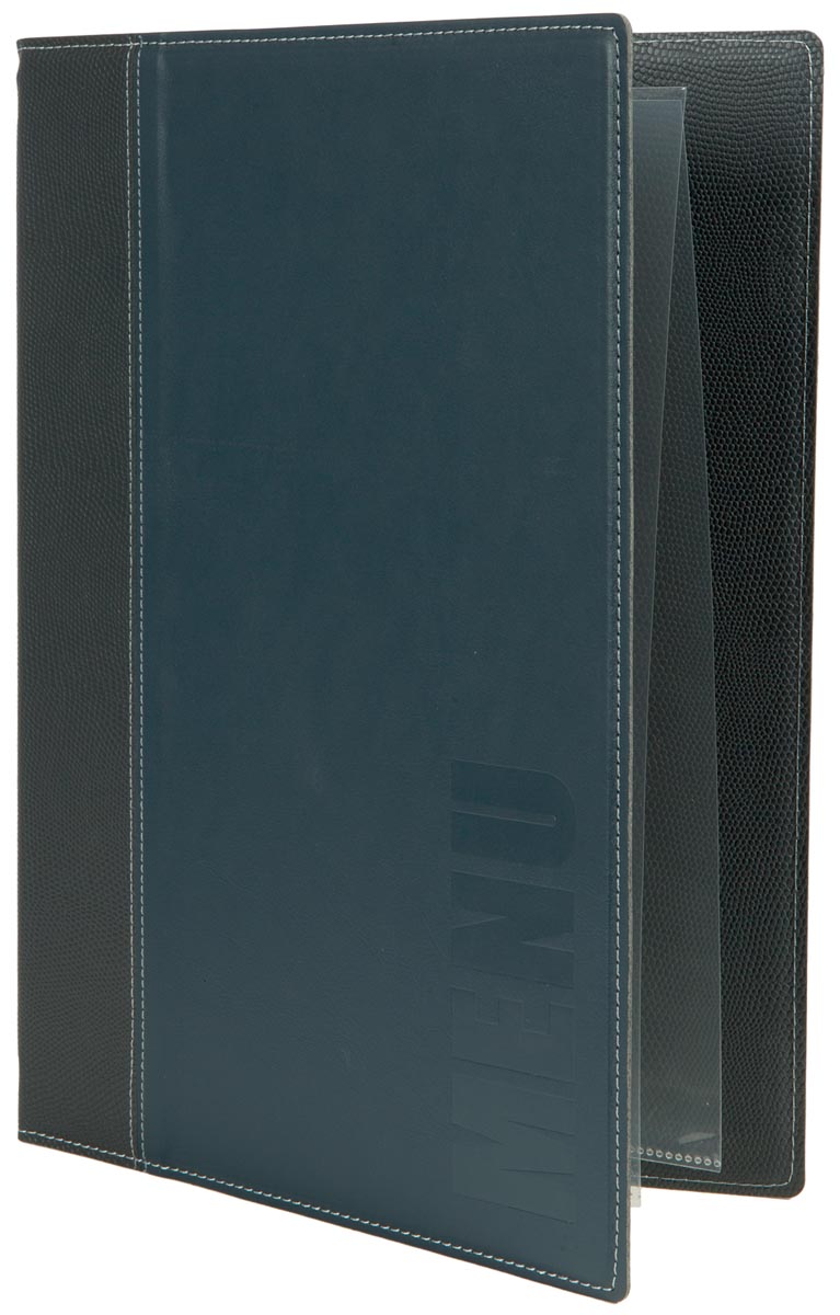 Securit Trendy Menukaarthouder Ft A4 Blauw huismerk kopen in de aanbieding Securit Trendy Menukaarthouder Ft A4 Blauw huismerk kopen in de aanbieding