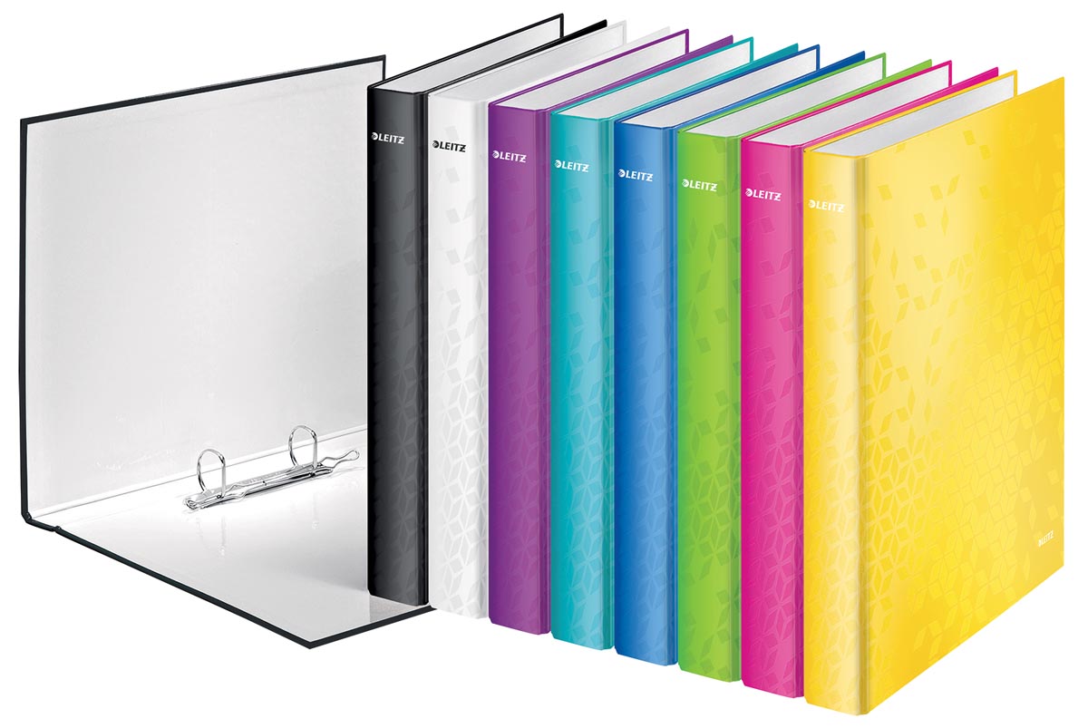 Leitz WOW ringmap 2 ringen, geassorteerde kleuren afbeelding