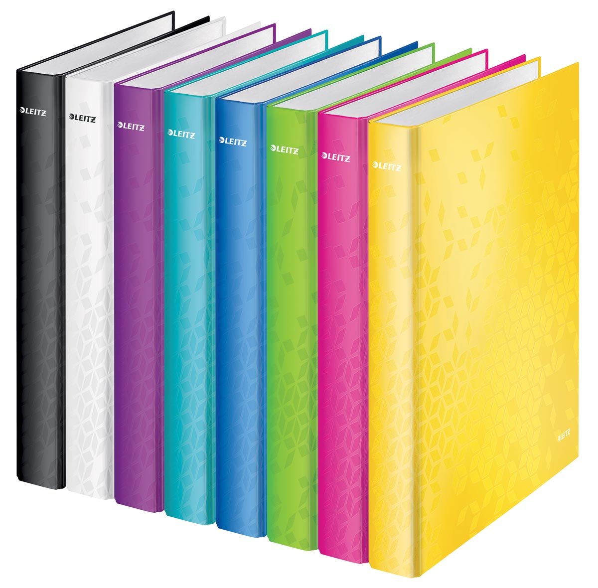 Leitz WOW ringmap 4 ringen, geassorteerde kleuren