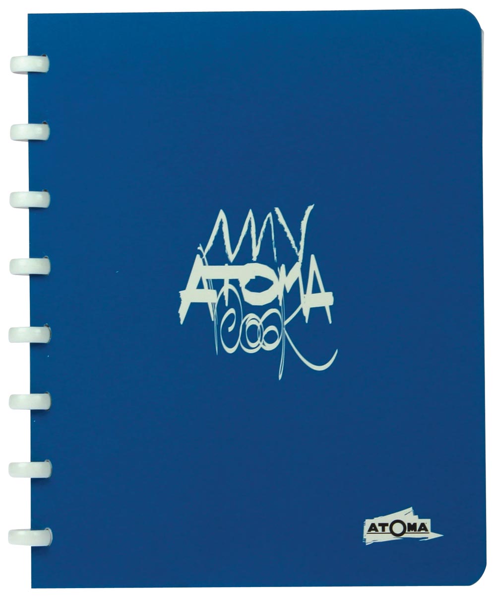 Atoma My Atoma Book Collection schrift, ft A4, 144 bladzijden, geruit 5 mm, geassorteerde kleuren Atoma My Atoma Book Collection schrift, ft A4, 144 bladzijden, geruit 5 mm, geassorteerde kleuren