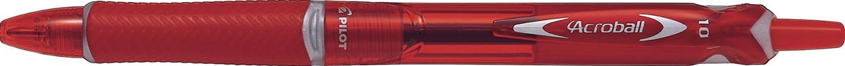 Pilot Acroball Begreen balpen, medium punt, 0,3 mm, rood afbeelding
