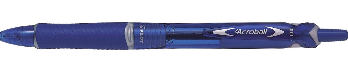 Pilot Acroball Begreen balpen, medium punt, 0,3 mm, blauw