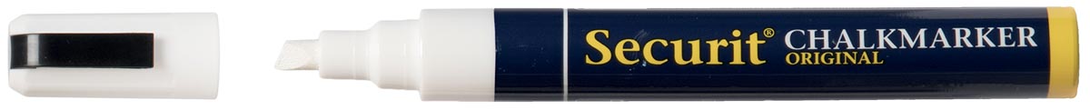 Securit krijtmarker medium, wit afbeelding
