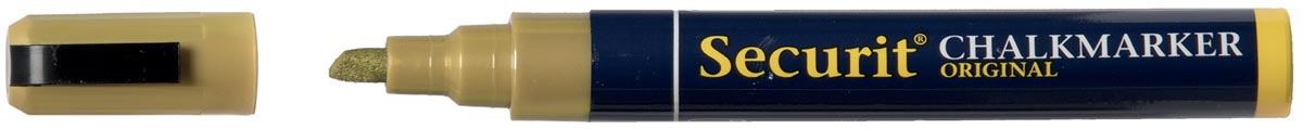 Securit krijtmarker medium, goud