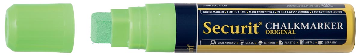 Securit krijtmarker large, groen