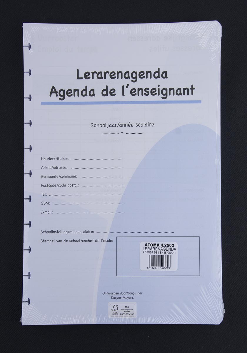 Atoma Lerarenagenda vulling