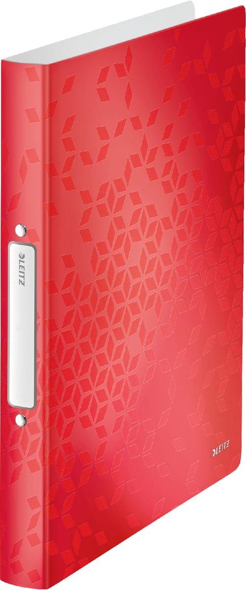 Leitz WOW ringmap, uit PP, rug van 25 mm, A4, rood afbeelding