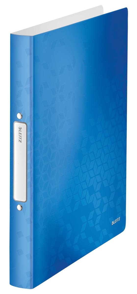 Leitz WOW ringmap, uit PP, ft A4, blauw afbeelding