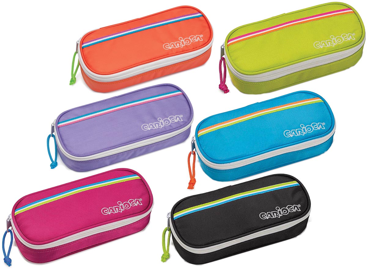 Carioca pennenzak Pouch Fluo in geassorteerde kleuren