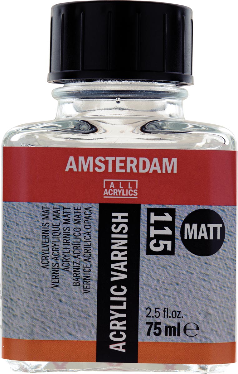 Amsterdam acrylvernis mat, flesje van 75 ml