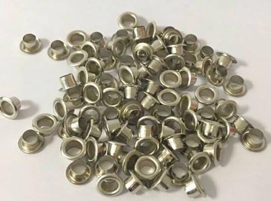 Graine Créative metalen oogjes 7 mm, doos met 100 stuks afbeelding