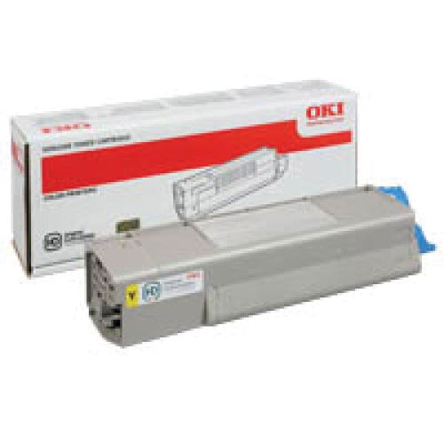 Oki Toner Kit geel - 6000 pagina's - 44315305